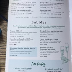 White Rabbit - Menu