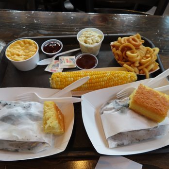 PJ's BAR-B-QSA - Brisket platters with macaroni salad, fries, macaroni & cheese, and corn on the cob - Barbeque Near Me - Saratoga Springs, New York PJ's BAR-B-QSA - Brisket platters with macaroni salad, fries, macaroni & cheese, and corn on the cob - Barbeque Near Me - Saratoga Springs, New York