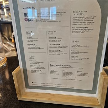 Capital One Lounge at LAS - Bar drink menu - Airport Lounges Near Me - Las Vegas, Nevada Capital One Lounge at LAS - Bar drink menu - Airport Lounges Near Me - Las Vegas, Nevada