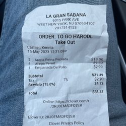 La Gran Sabana - Bill
