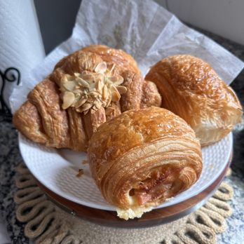 Butterbang - Almond Croissant, Coffee Glazed Croissant, Dainty Pig Croissant - Bakeries Near Me