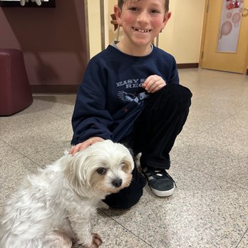 Kidz Dental Haven - Chewy getting Love from Our Patient. - Pediatric Dentists Near Me - Seattle, Washington Kidz Dental Haven - Chewy getting Love from Our Patient. - Pediatric Dentists Near Me - Seattle, Washington