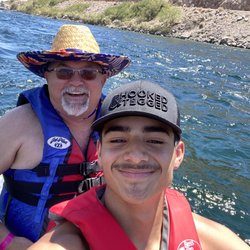 Five Star Jet Ski & Boat Rentals - Happy dad and son thanks Five Stars!