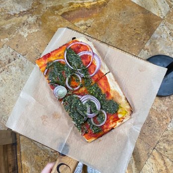 ZeroZero39 Pizzeria - Pesto Pizza (large) - Pizza Near Me - Huntington Beach, California