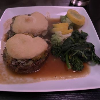 Mezzo Italiano - Vegan Portabella Mushroom Caps. - Italian Near Me - Cambria, California