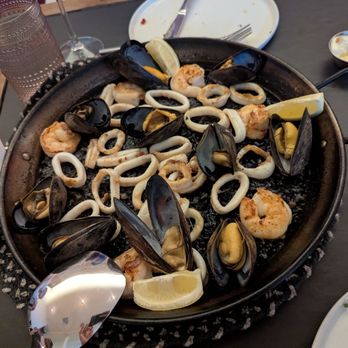 La Nacional - Negra Seafood Paella - Spanish Near Me - New York, New York La Nacional - Negra Seafood Paella - Spanish Near Me - New York, New York