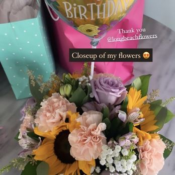 Long Beach Flowers - Janet the owner made these on the spot and I love them! - Florists Near Me - Long Beach, California Long Beach Flowers - Janet the owner made these on the spot and I love them! - Florists Near Me - Long Beach, California