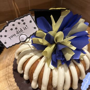 Nothing Bundt Cakes - Vanilla graduation themed Bundt cake! - Bakeries Near Me - St Johns, Florida