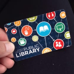 Cedar Bluff Branch Library - This is the new library card. I went to get a replacement and got a free library card because my list one was the "old" card.