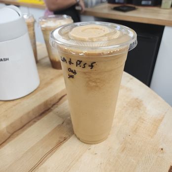 Sirincci Coffee Company - Sugar free white mocha + Pistachio Frappe - Coffee & Tea Near Me - Slidell, Louisiana