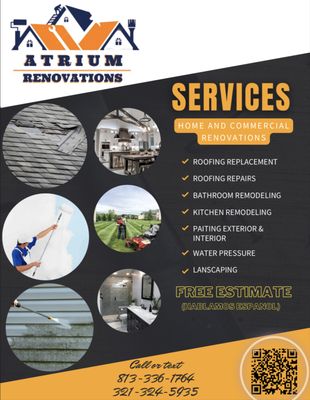 Atrium Renovations Logo