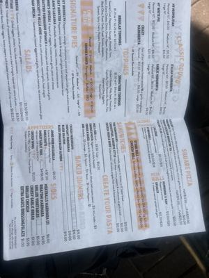 Menu photo 6 Pienezza Pizza Kissimmee, FL