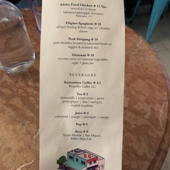 BB's - Brunch menu - Filipino Near Me - Toronto, Ontario