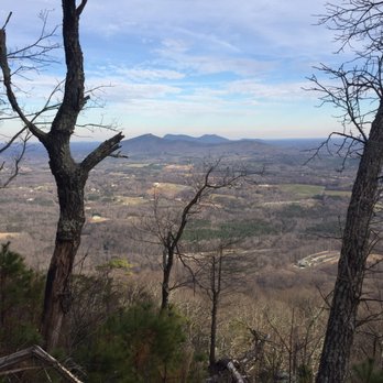 Pilot Mountain State Park - Sauratown mountain and Hanging Rock in the distance - Parks Near Me - Pinnacle, North Carolina
