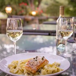 The Oaks Lakeside Kitchen - Salmon Picatta