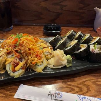 Arita Ramen and Sushi - Lobster Roll and Volcano Roll - Sushi Bars Near Me - Buford, Georgia Arita Ramen and Sushi - Lobster Roll and Volcano Roll - Sushi Bars Near Me - Buford, Georgia