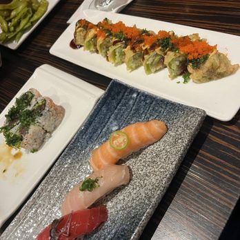 Soma Sushi - HH Crazy Irish-Man, HH peppered tuna roll, HH mini destiny - Sushi Bars Near Me - Houston, Texas Soma Sushi - HH Crazy Irish-Man, HH peppered tuna roll, HH mini destiny - Sushi Bars Near Me - Houston, Texas