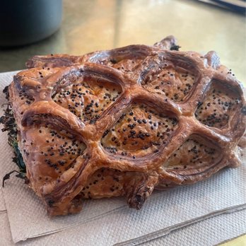 Picnic - Egg and spinach croissant, warm and fluffy and perfect. - Breakfast & Brunch Near Me - Jackson, Wyoming Picnic - Egg and spinach croissant, warm and fluffy and perfect. - Breakfast & Brunch Near Me - Jackson, Wyoming