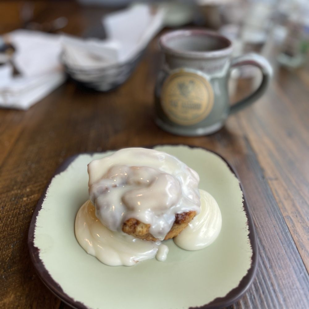 Egg Harbor Café - Gluten free cinnamon roll!! - Breakfast & Brunch Near Me - Atlanta, Georgia Egg Harbor Café - Gluten free cinnamon roll!! - Breakfast & Brunch Near Me - Atlanta, Georgia