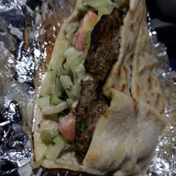 Mamoun's Falafel - 12.25.20 Kafta kebob sandwich - Middle Eastern Near Me - New Haven, Connecticut Mamoun's Falafel - 12.25.20 Kafta kebob sandwich - Middle Eastern Near Me - New Haven, Connecticut