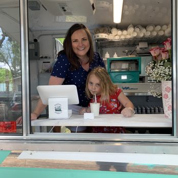SnoCool SnoBalls - SnoCool owner and sidekick - Shaved Ice Near Me - Pflugerville, Texas