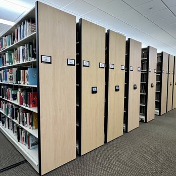 Alvin Sherman Library - Mad cool library system where you can press a button and move the shelves. What a smart space saver. - Libraries Near Me - Fort Lauderdale, Florida Alvin Sherman Library - Mad cool library system where you can press a button and move the shelves. What a smart space saver. - Libraries Near Me - Fort Lauderdale, Florida