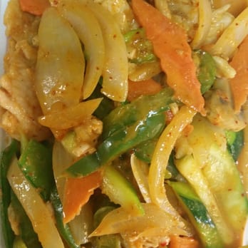 Golden Dragon - red curry chicken - Chinese Near Me - Satellite Beach, Florida Golden Dragon - red curry chicken - Chinese Near Me - Satellite Beach, Florida