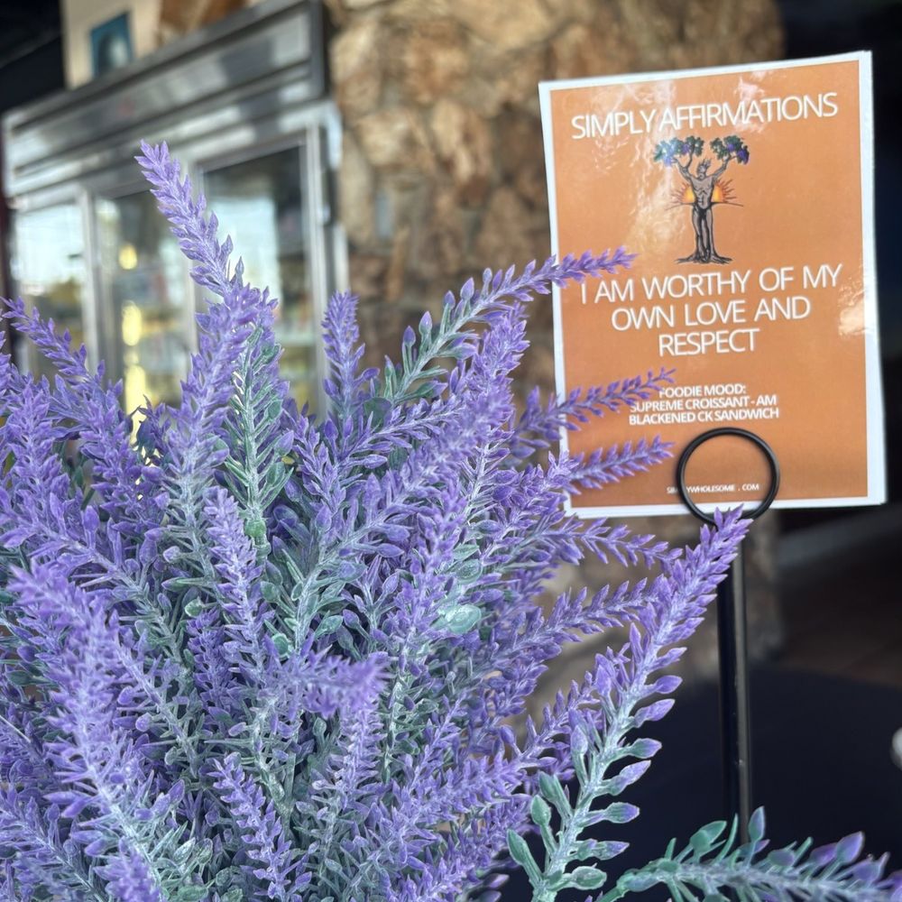 Simply Wholesome - Affirmations in the restaurant - Health Markets Near Me - Los Angeles, California Simply Wholesome - Affirmations in the restaurant - Health Markets Near Me - Los Angeles, California