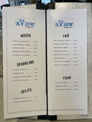 Menu photo 8 aView Wilmington, NC