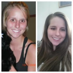 Richard F Marz, DDS - Premier Dental Wellness - This is my before and after picture he really does an amazing job!