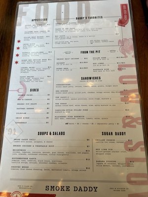 Menu photo 4 Smoke Daddy Chicago, IL Menu photo 4 Smoke Daddy Chicago, IL