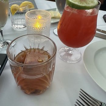 Mastro's Ocean Club - Old Fashioned and Tipsy Flamingo - Seafood Near Me - Irvine, California Mastro's Ocean Club - Old Fashioned and Tipsy Flamingo - Seafood Near Me - Irvine, California