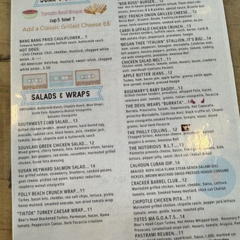 Brown Dog Deli - MENU (front) as of April 2025 - Delis Near Me - Charleston, South Carolina Brown Dog Deli - MENU (front) as of April 2025 - Delis Near Me - Charleston, South Carolina