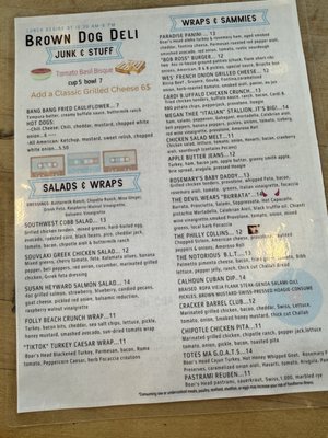 Menu photo 6 Brown Dog Deli Charleston, SC Menu photo 6 Brown Dog Deli Charleston, SC