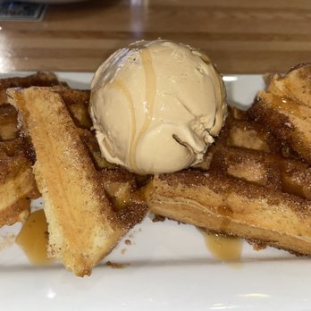 The Churro Waffle - Churro Waffle - Breakfast & Brunch Near Me - Chicago, Illinois