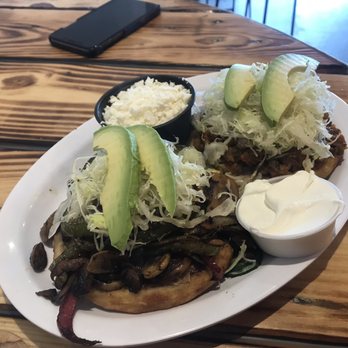 Phatties - Mariachi Sopes: veggie and soyrizo - Mexican Near Me - Escondido, California Phatties - Mariachi Sopes: veggie and soyrizo - Mexican Near Me - Escondido, California