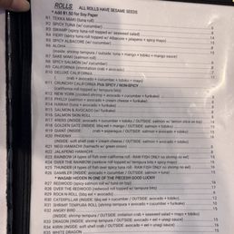 Menu 9/14/25