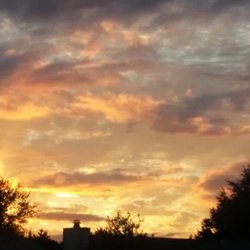 Safeway - Beautiful Evening while headed to Stayton Safeway.