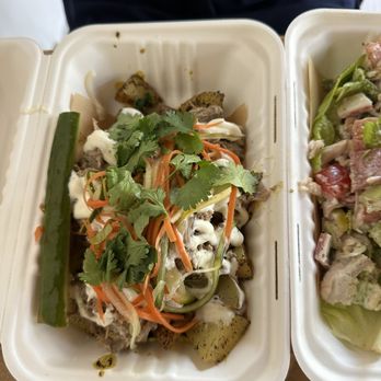 Partage - Banh mi patatas bravas - Sandwiches Near Me - Grand Rapids, Michigan Partage - Banh mi patatas bravas - Sandwiches Near Me - Grand Rapids, Michigan