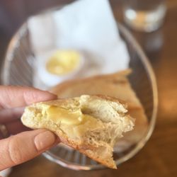Chez Fonfon - Butter on baguette