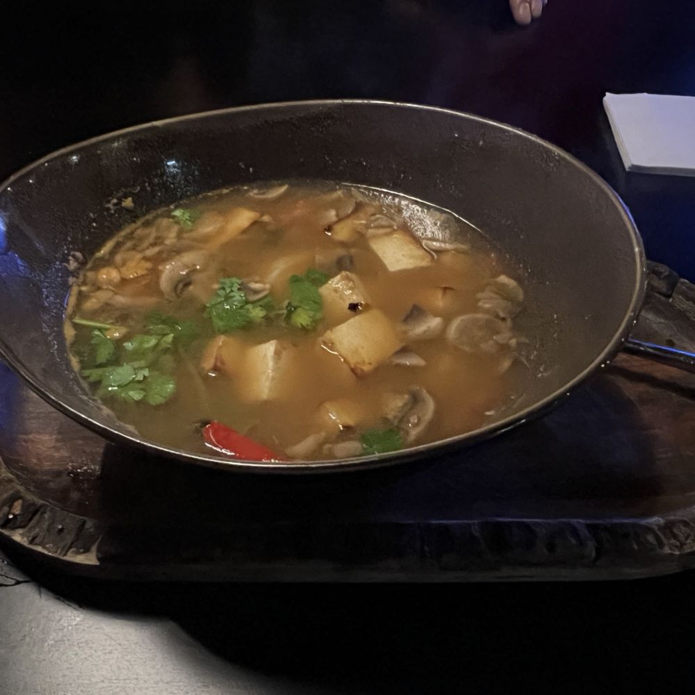 Fuzed - Tom Yum Soup with shrimp and tofu - Asian Fusion Near Me - Canonsburg, Pennsylvania