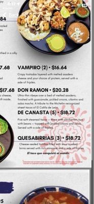 Menu photo 2 Vecindad de Seattle Tacoma, WA Menu photo 2 Vecindad de Seattle Tacoma, WA