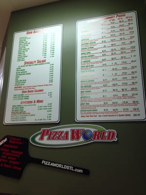 Menu photo 4 Pizza World Shrewsbury, MO Menu photo 4 Pizza World Shrewsbury, MO