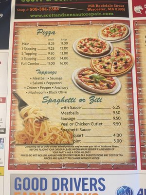 Menu photo 3 Steve's Pizzeria West Boylston, MA