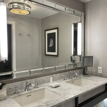 Grand Hyatt Vail - Bathroom with his and her sink - Hotels Near Me - Vail, Colorado