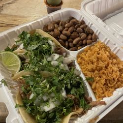 A Que Tacos - Carnitas tacos combo 4/5