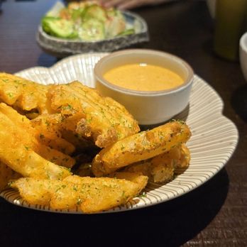 Chubby Curry - These waffles fries. OMG. The sauce was so good. Get it!! - Japanese Curry Near Me - Beverly Hills, California Chubby Curry - These waffles fries. OMG. The sauce was so good. Get it!! - Japanese Curry Near Me - Beverly Hills, California