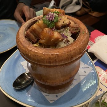 La Famosa - Pork belly mofongo - Puerto Rican Near Me - Washington, DC, District of Columbia La Famosa - Pork belly mofongo - Puerto Rican Near Me - Washington, DC, District of Columbia