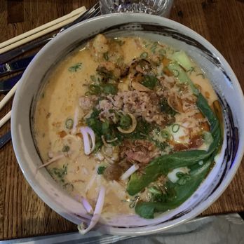 Glo Noodle House - Shrimp & Pork Tantanmen - Noodles Near Me - Denver, Colorado Glo Noodle House - Shrimp & Pork Tantanmen - Noodles Near Me - Denver, Colorado