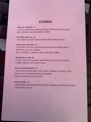 Menu photo 5 Thai Kitchen Chester, NJ